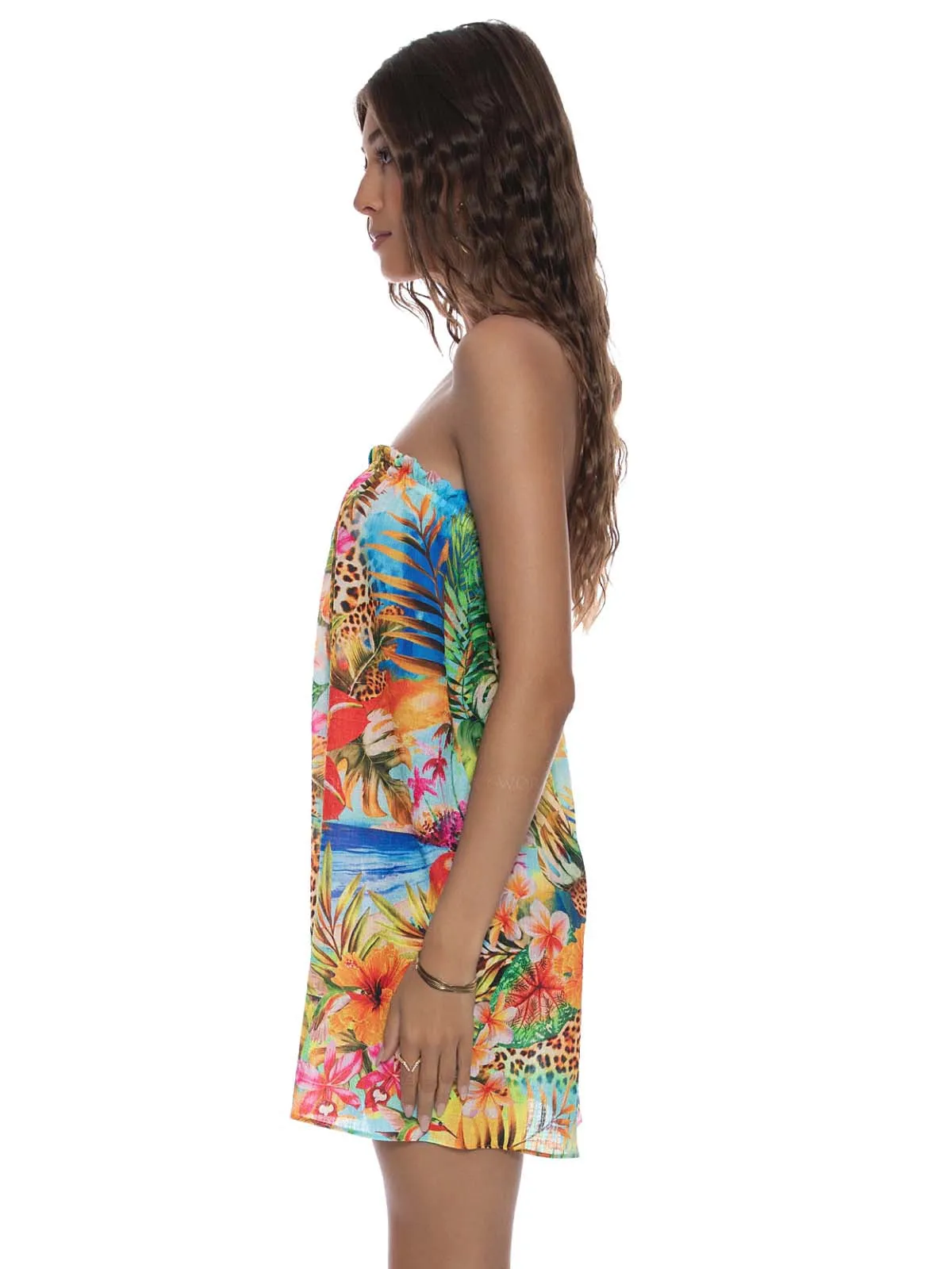 Relaxed Strapless Dress