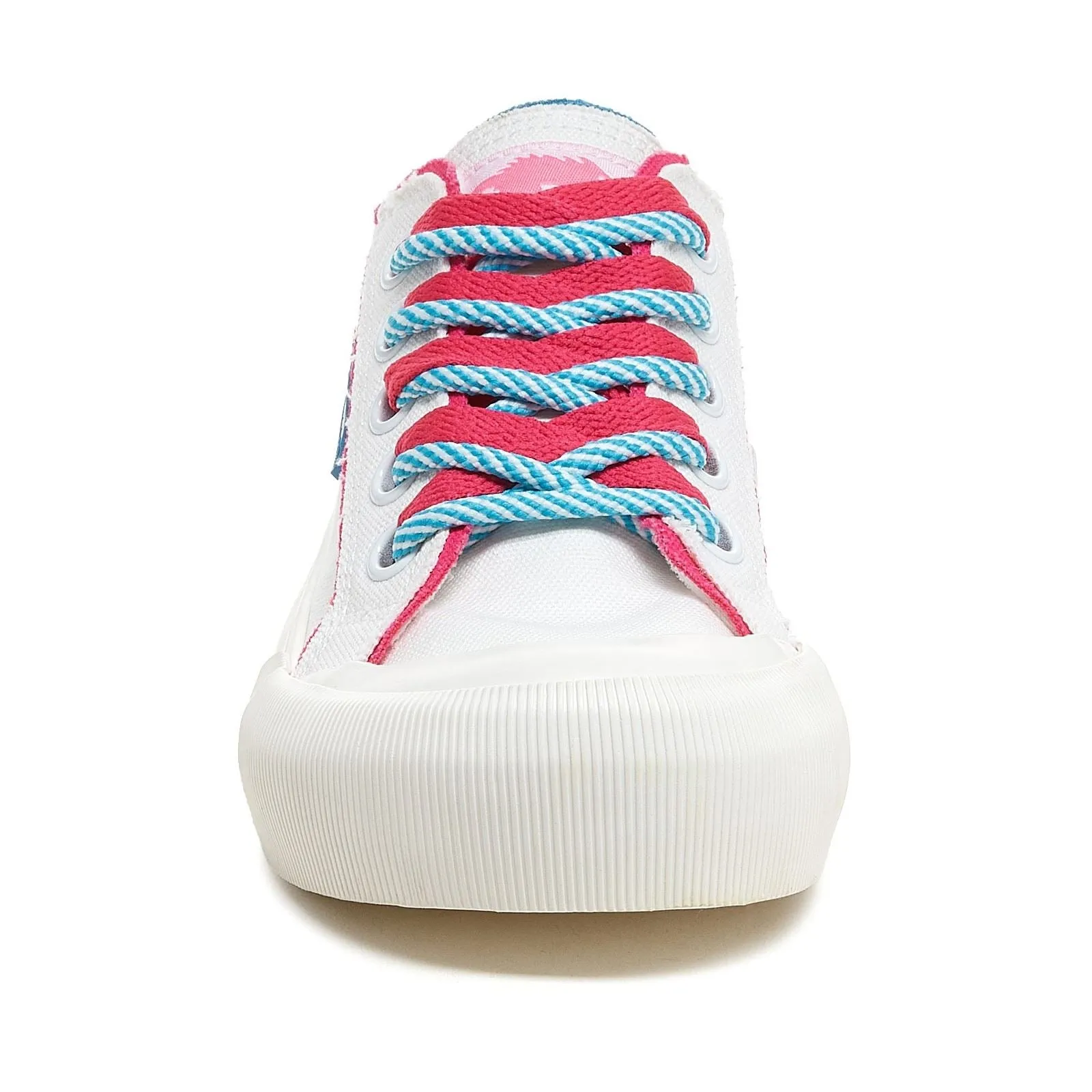 Rocket Dog Jazzin Plus Eighties 12A Cotton Women's White Trainers