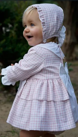 Rosa Dress Bonnet & Knicker Set