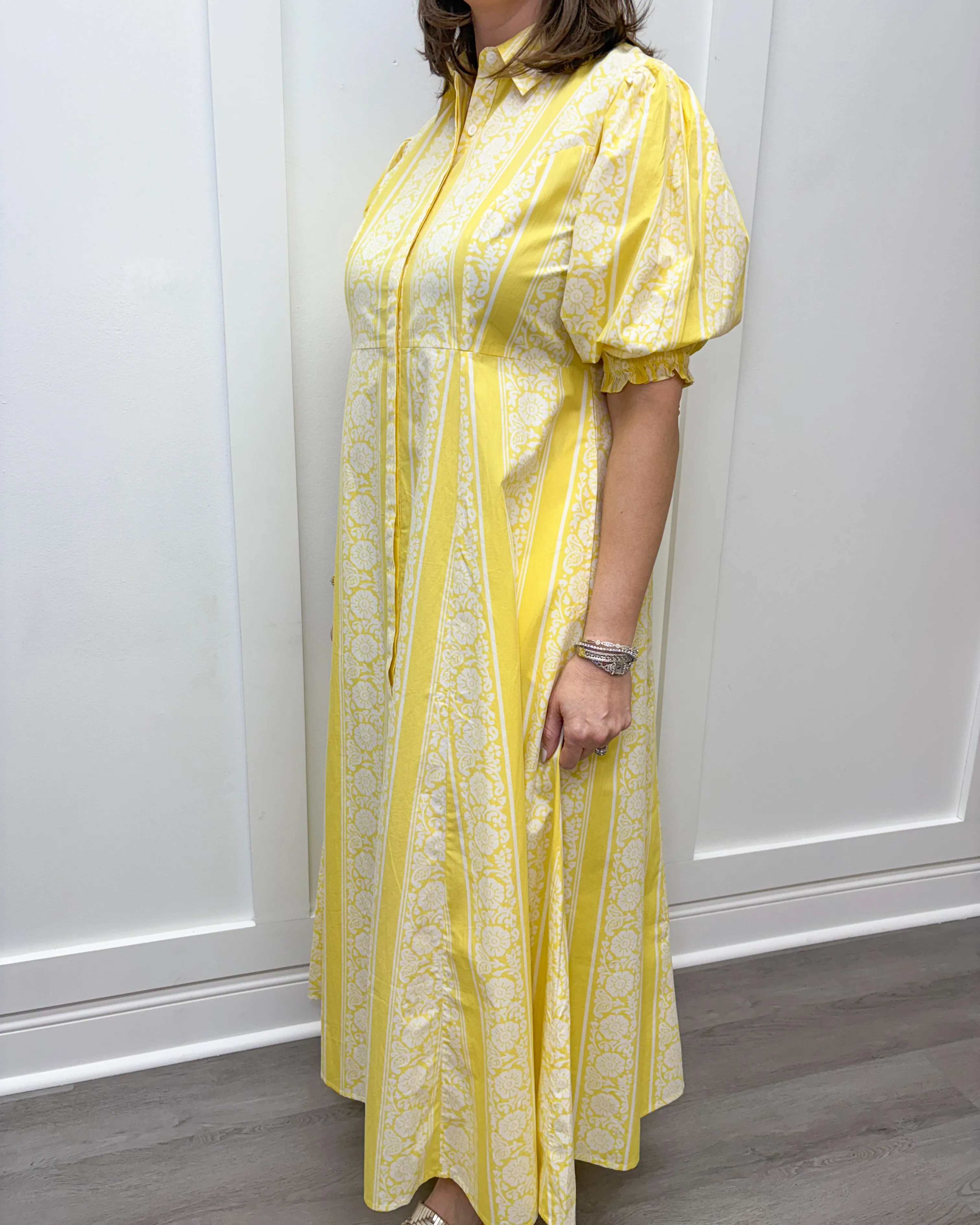 Rosie Shirtdress - Buttercup