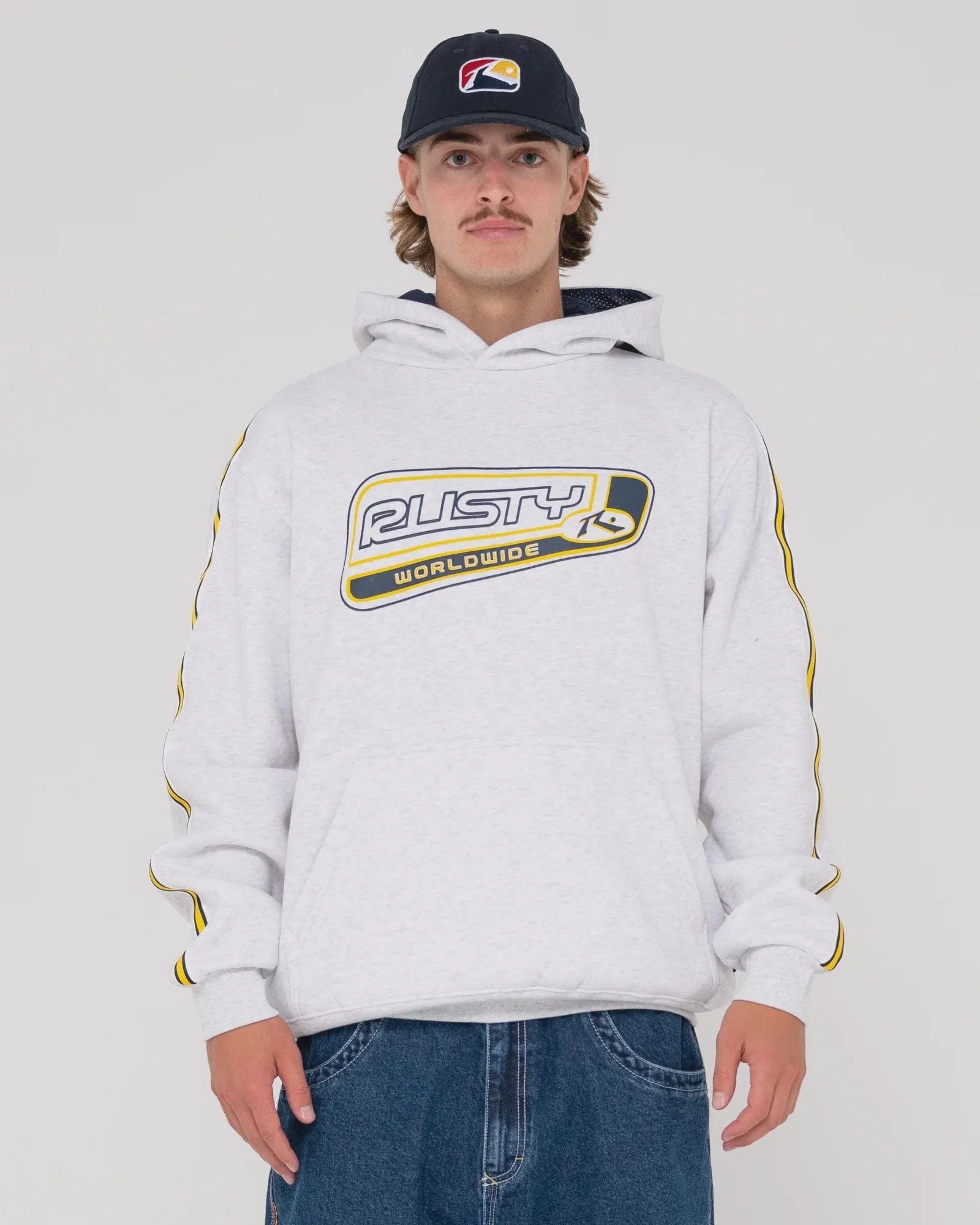 Rusty Roadhouse Taped Super Fleece Hoodie