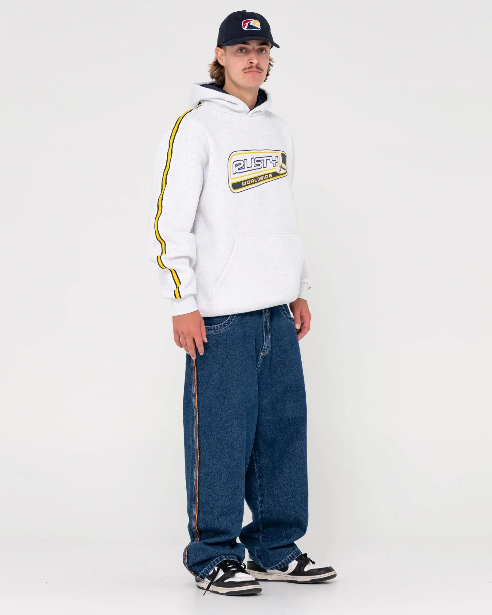 Rusty Roadhouse Taped Super Fleece Hoodie