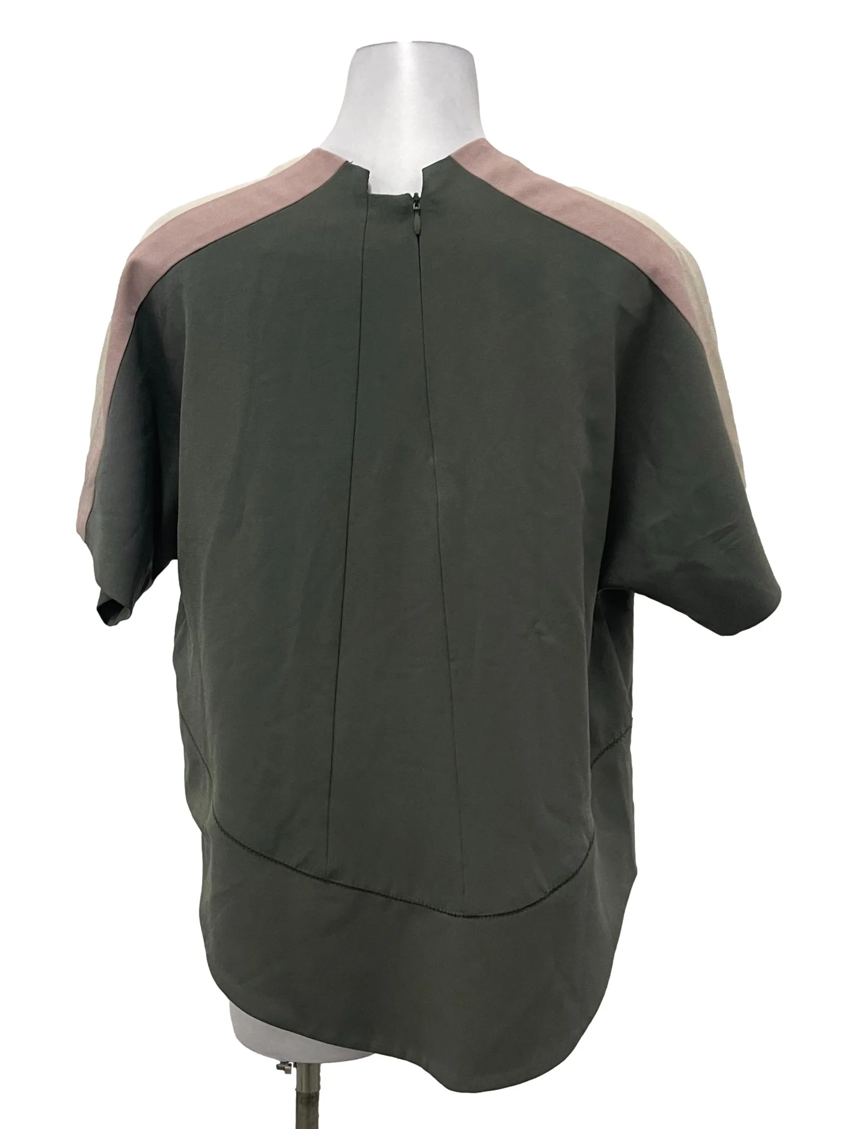 Sage Green Roundneck Blouse
