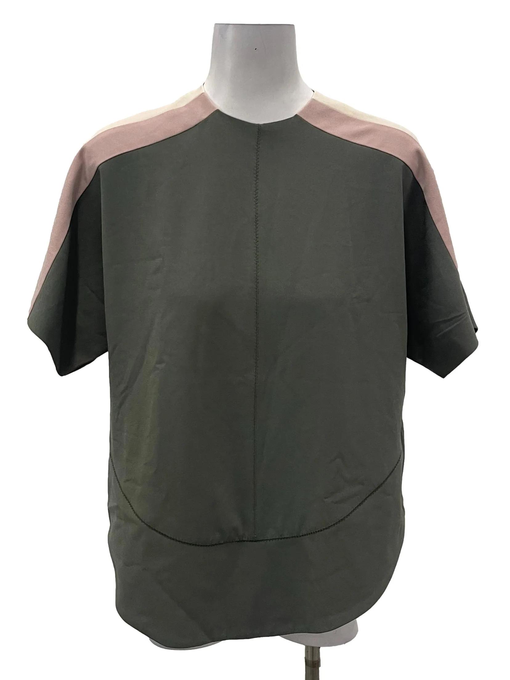 Sage Green Roundneck Blouse