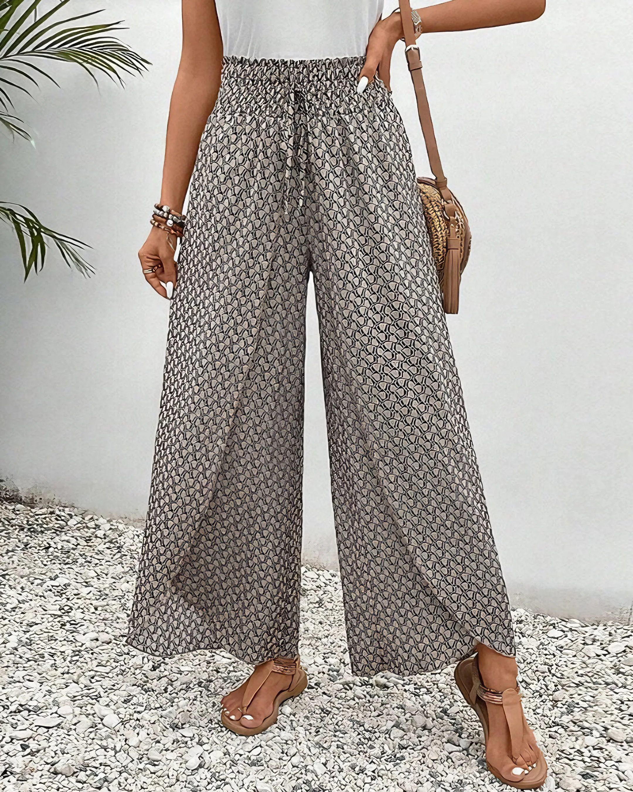 Sahara - Easygoing Wide-Leg Pants