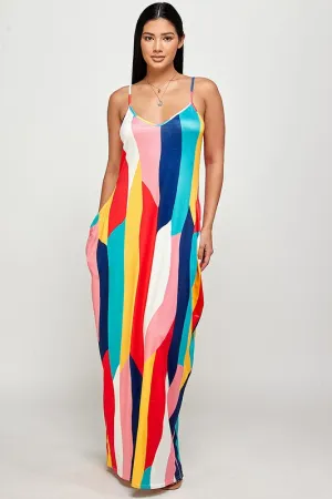 Scarlette Print Maxi Dress
