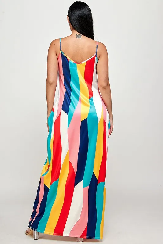 Scarlette Print Maxi Dress