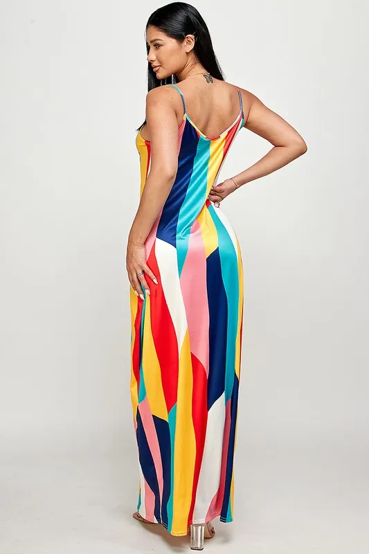 Scarlette Print Maxi Dress