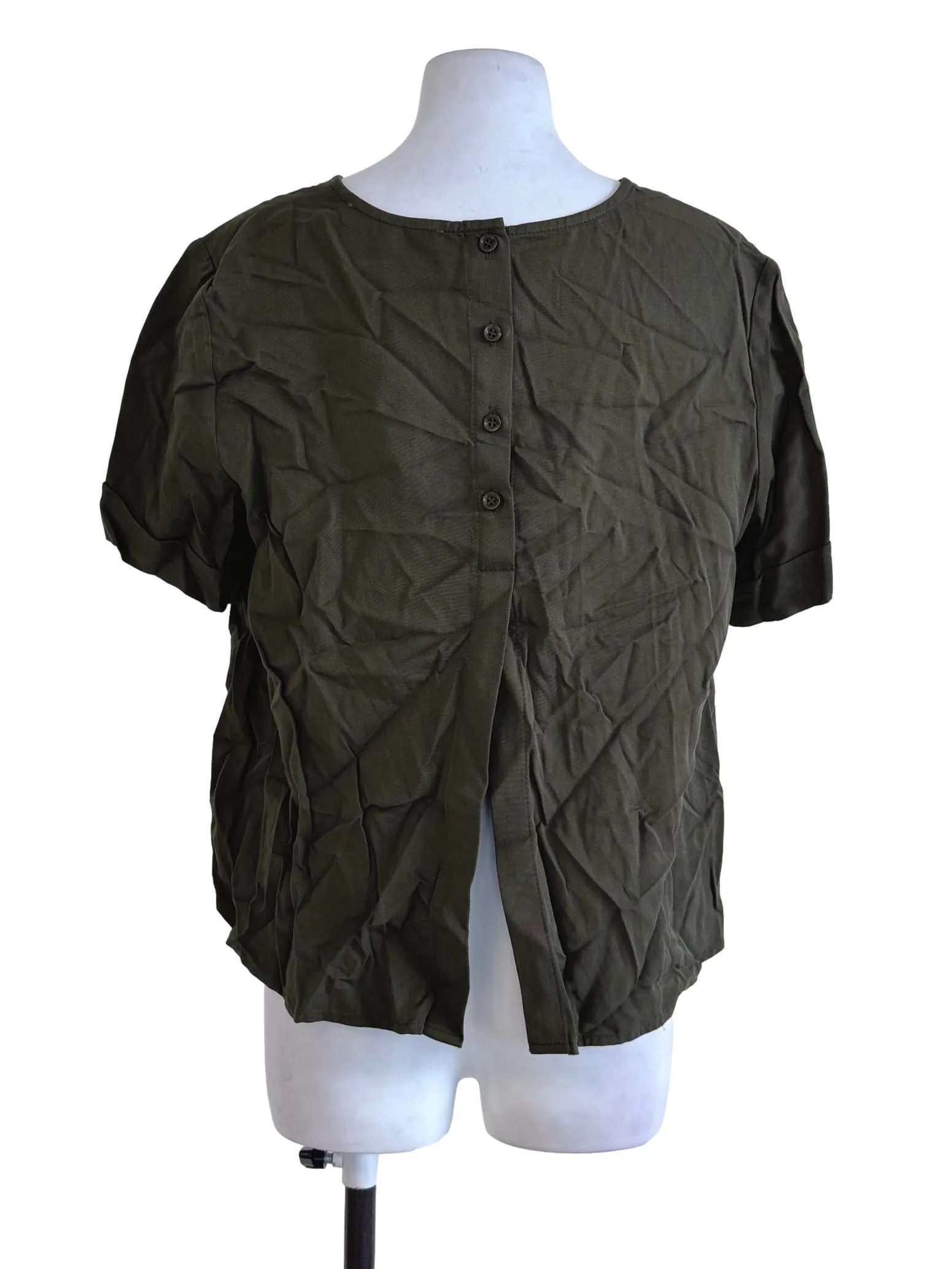 Seaweed Green Plain Top