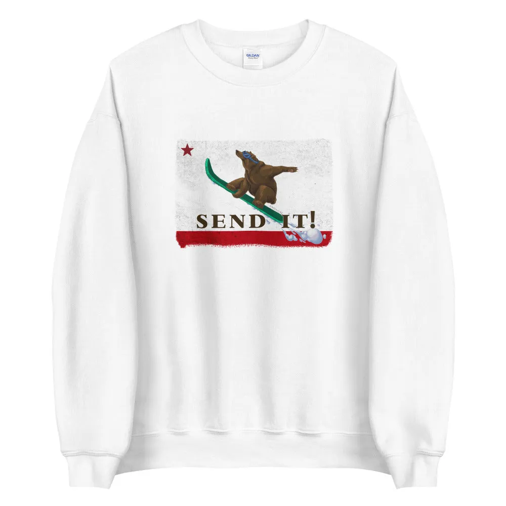 Send It CA Flag Sweatshirt