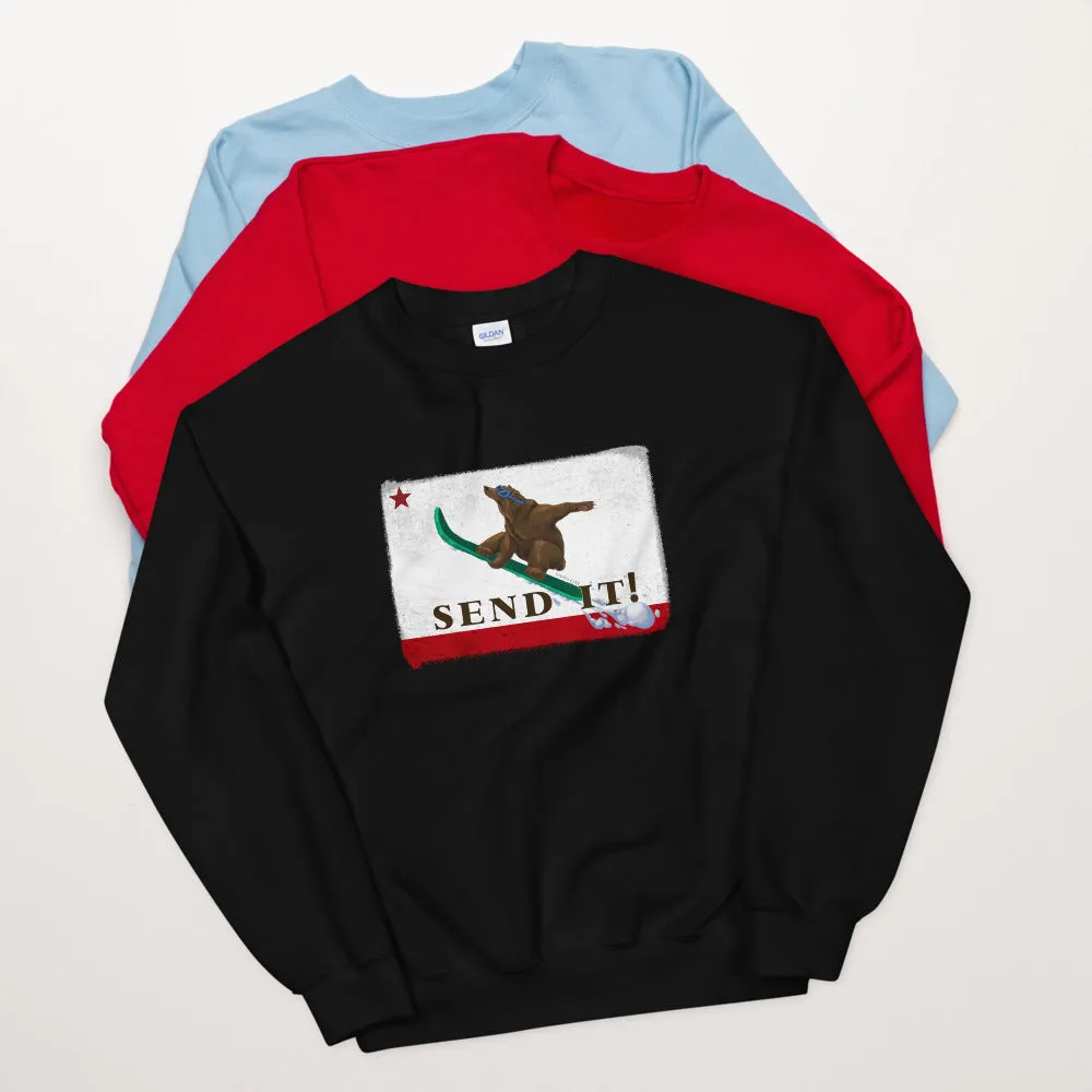 Send It CA Flag Sweatshirt