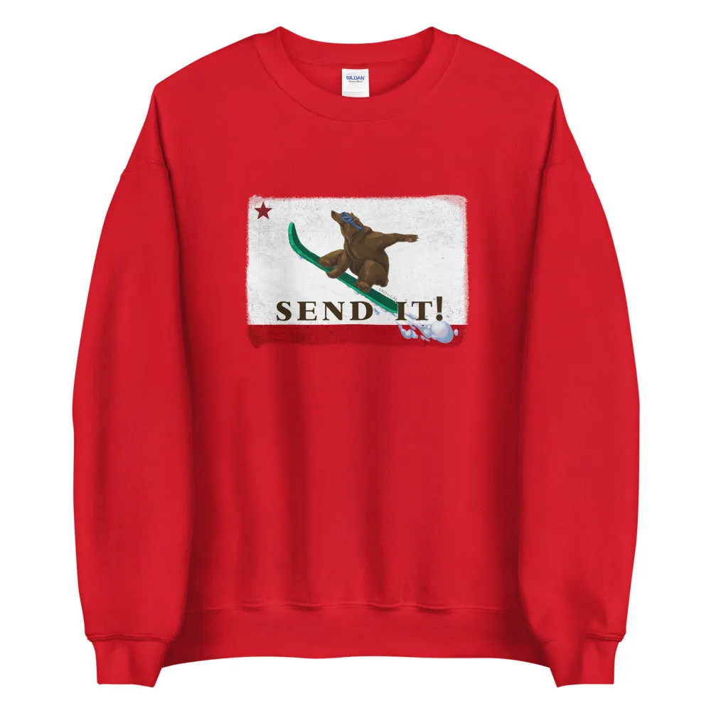 Send It CA Flag Sweatshirt