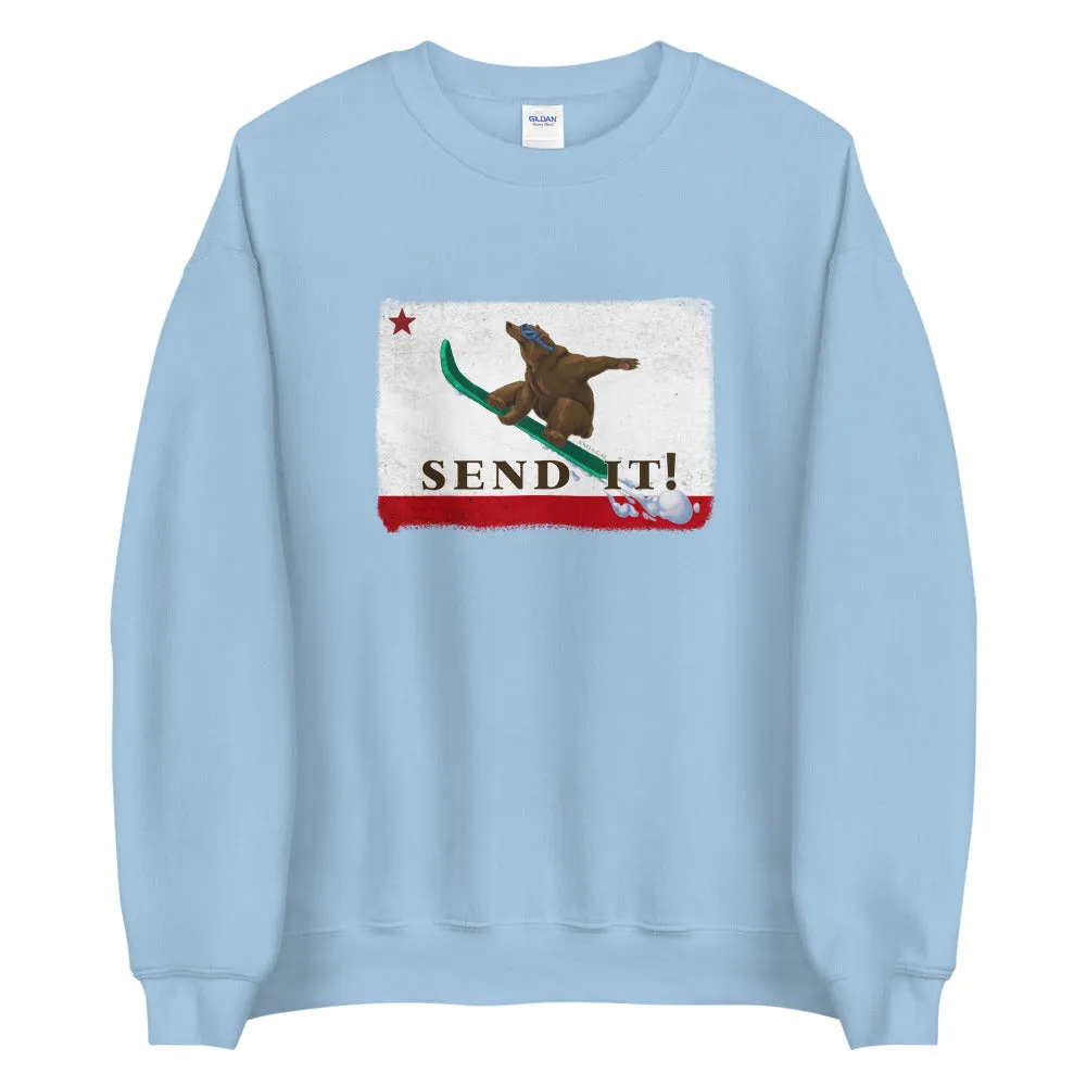Send It CA Flag Sweatshirt