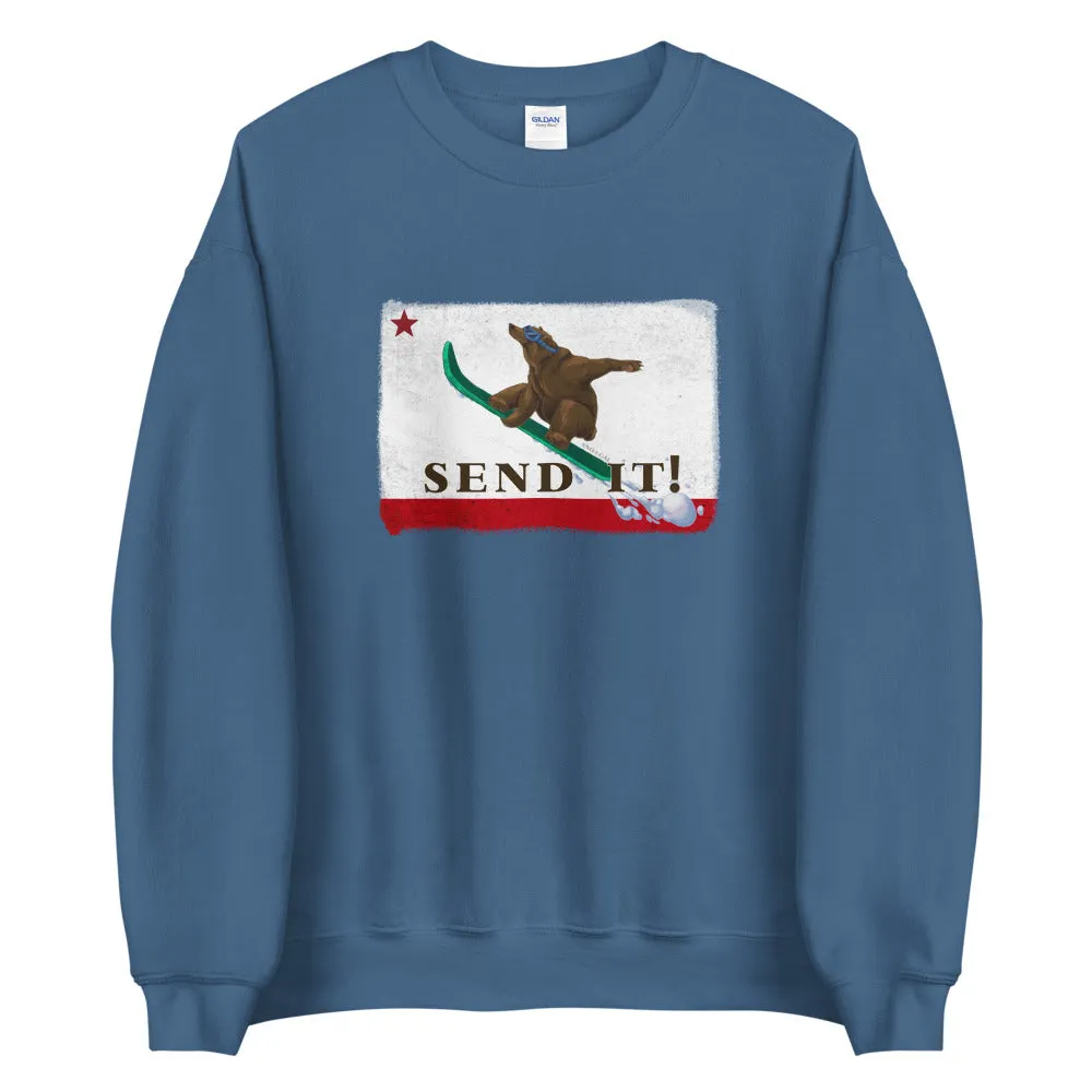 Send It CA Flag Sweatshirt