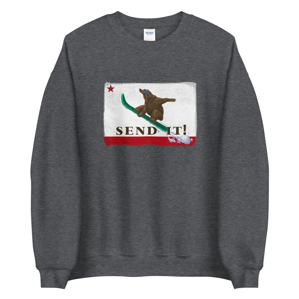 Send It CA Flag Sweatshirt