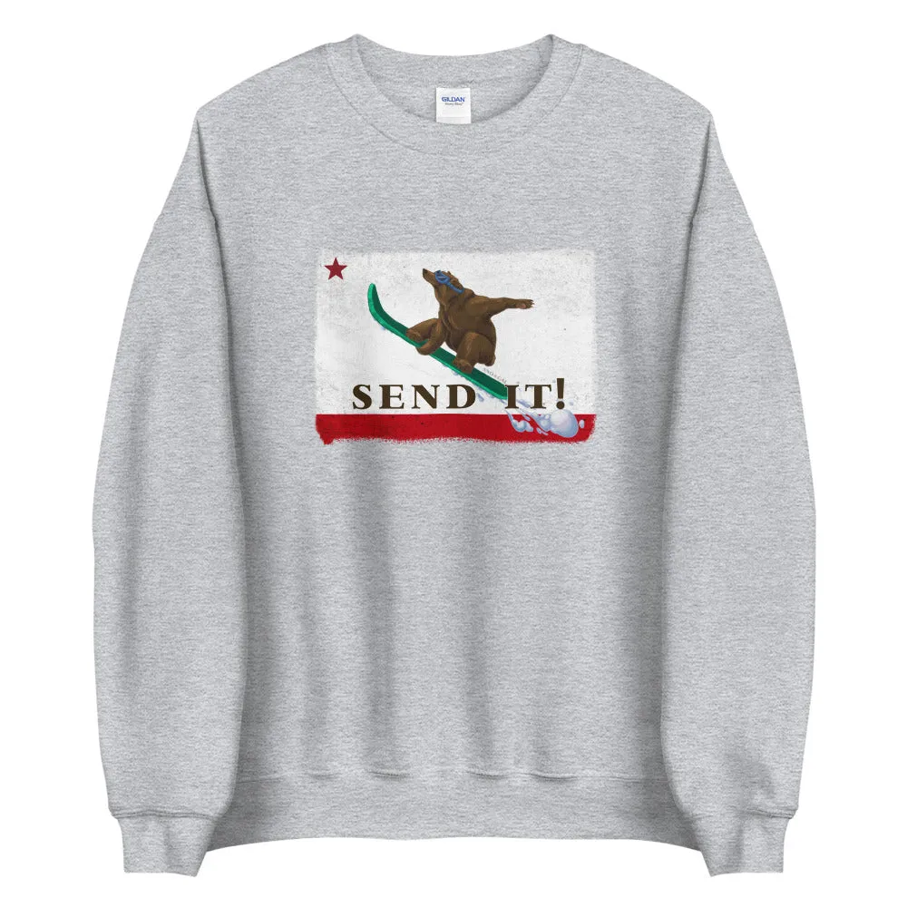 Send It CA Flag Sweatshirt