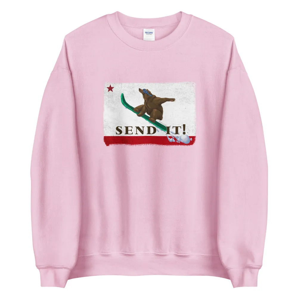Send It CA Flag Sweatshirt