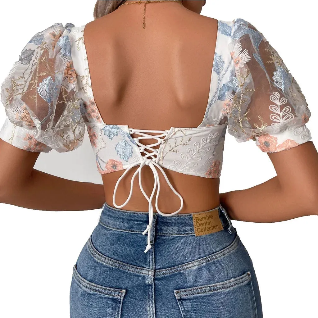 Sexy Crop Top Corset