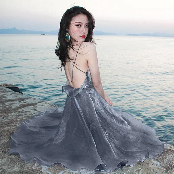 Sexy suspender dress KF82034