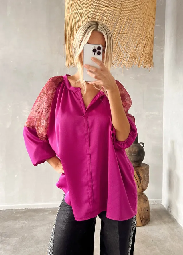 Shibori Blouse
