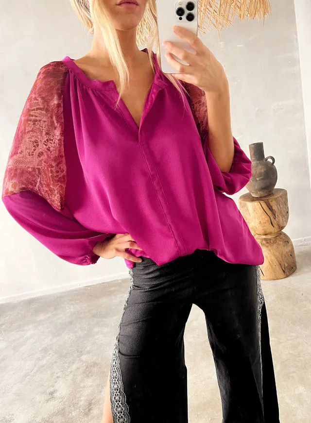 Shibori Blouse