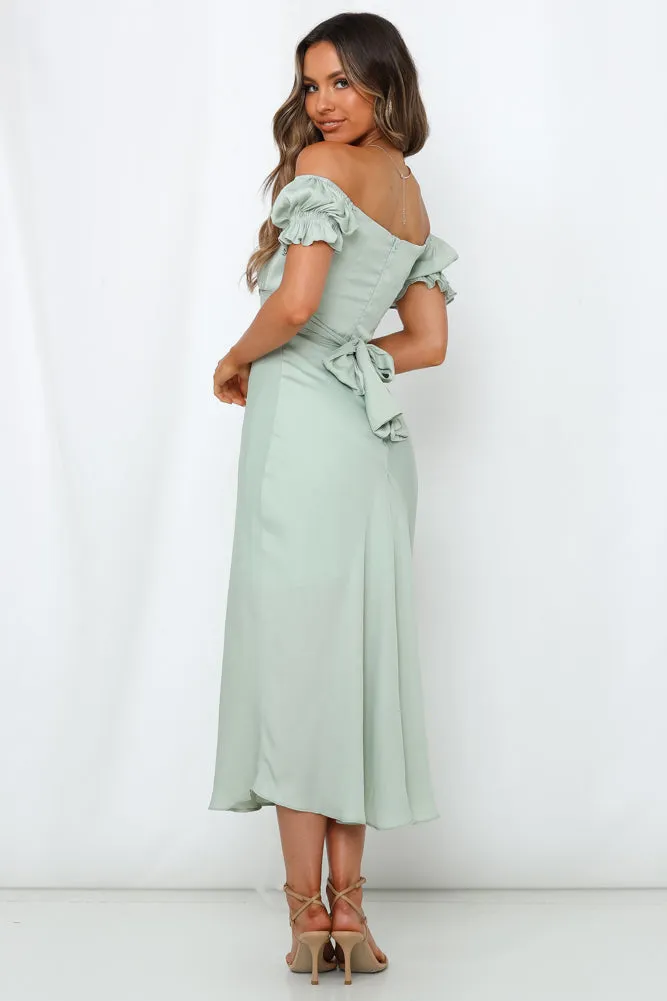 Sky Child Maxi Dress Pistachio