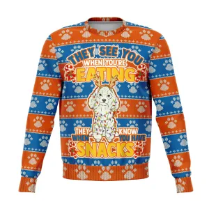 Snacks Poodle Sweatshirt