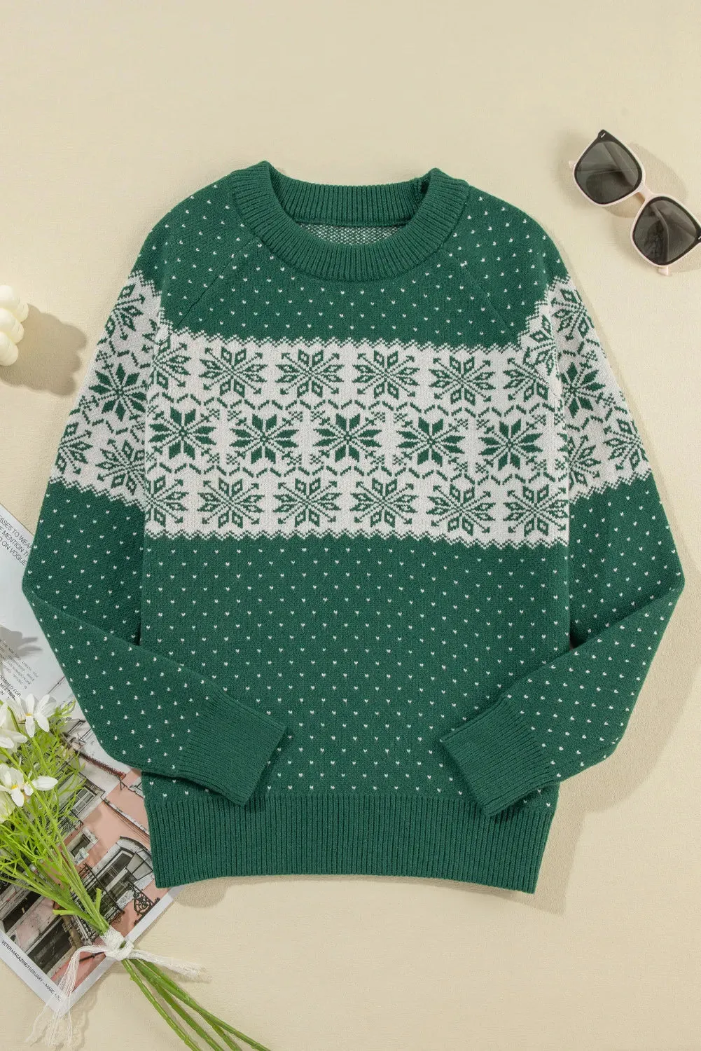Snowed In Long Sleeve Sweater