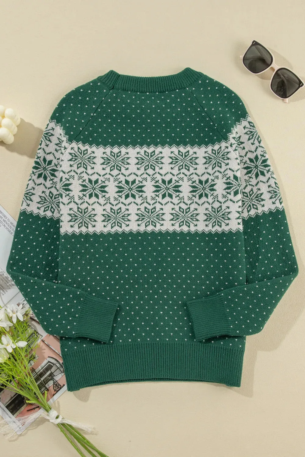 Snowed In Long Sleeve Sweater