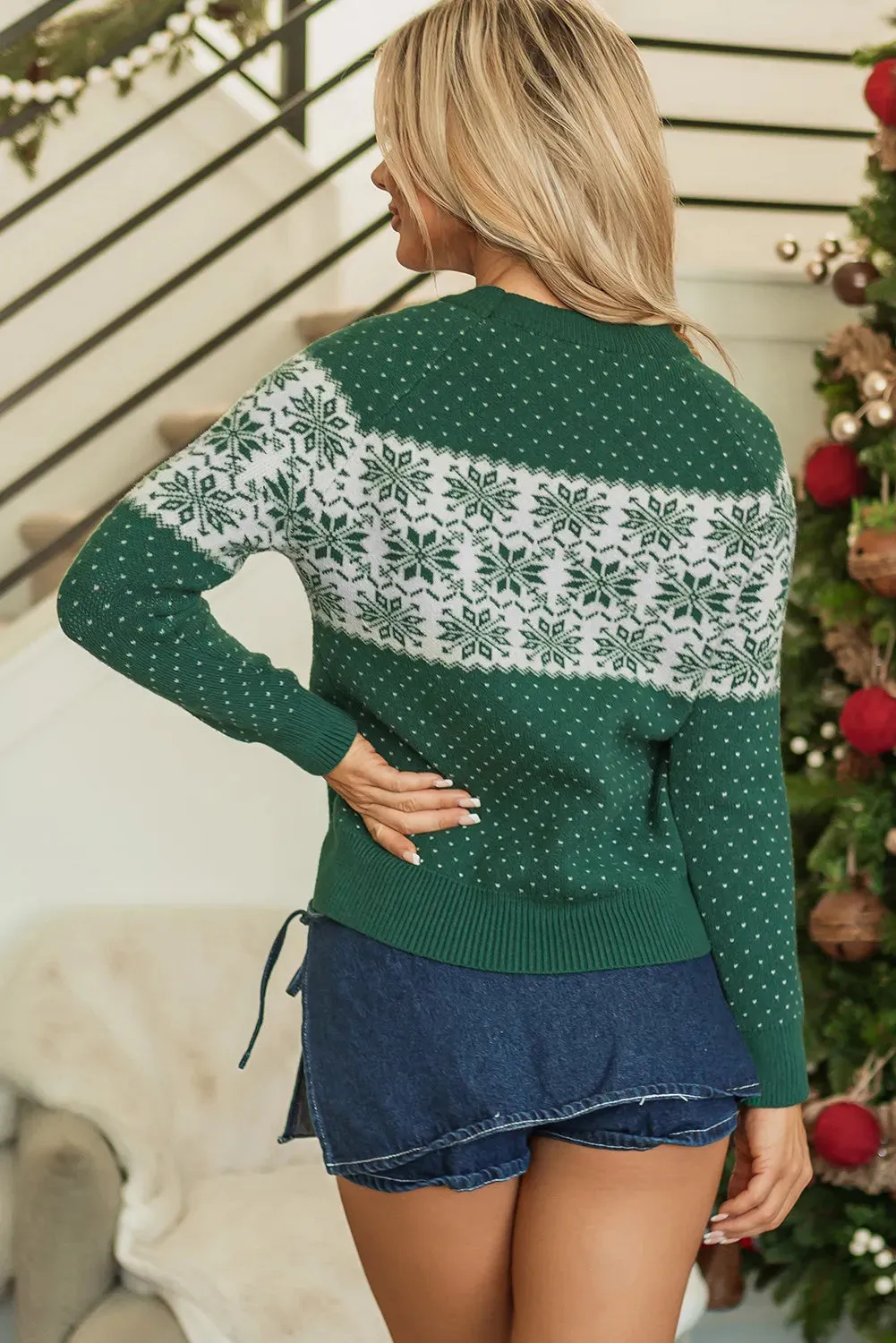 Snowed In Long Sleeve Sweater