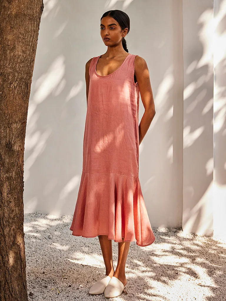 Soft Gaze Midi Dress