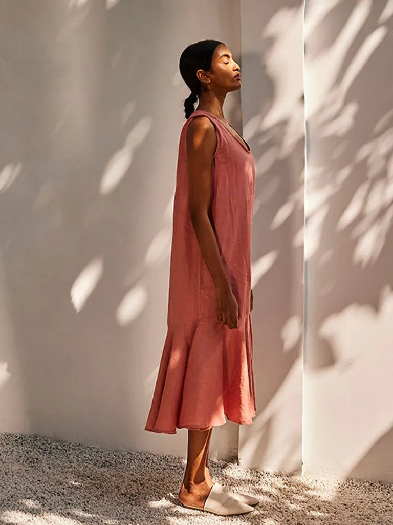Soft Gaze Midi Dress