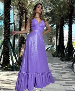 Soft purple Beautiful Dress