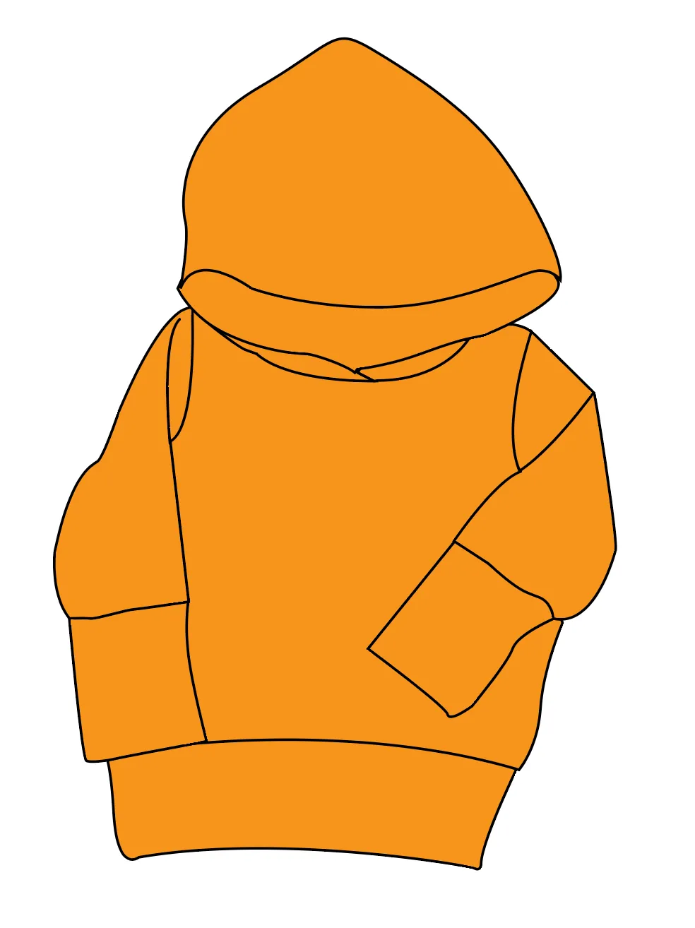 Solids Sale Grow With Me Hoodie (or Crewneck)