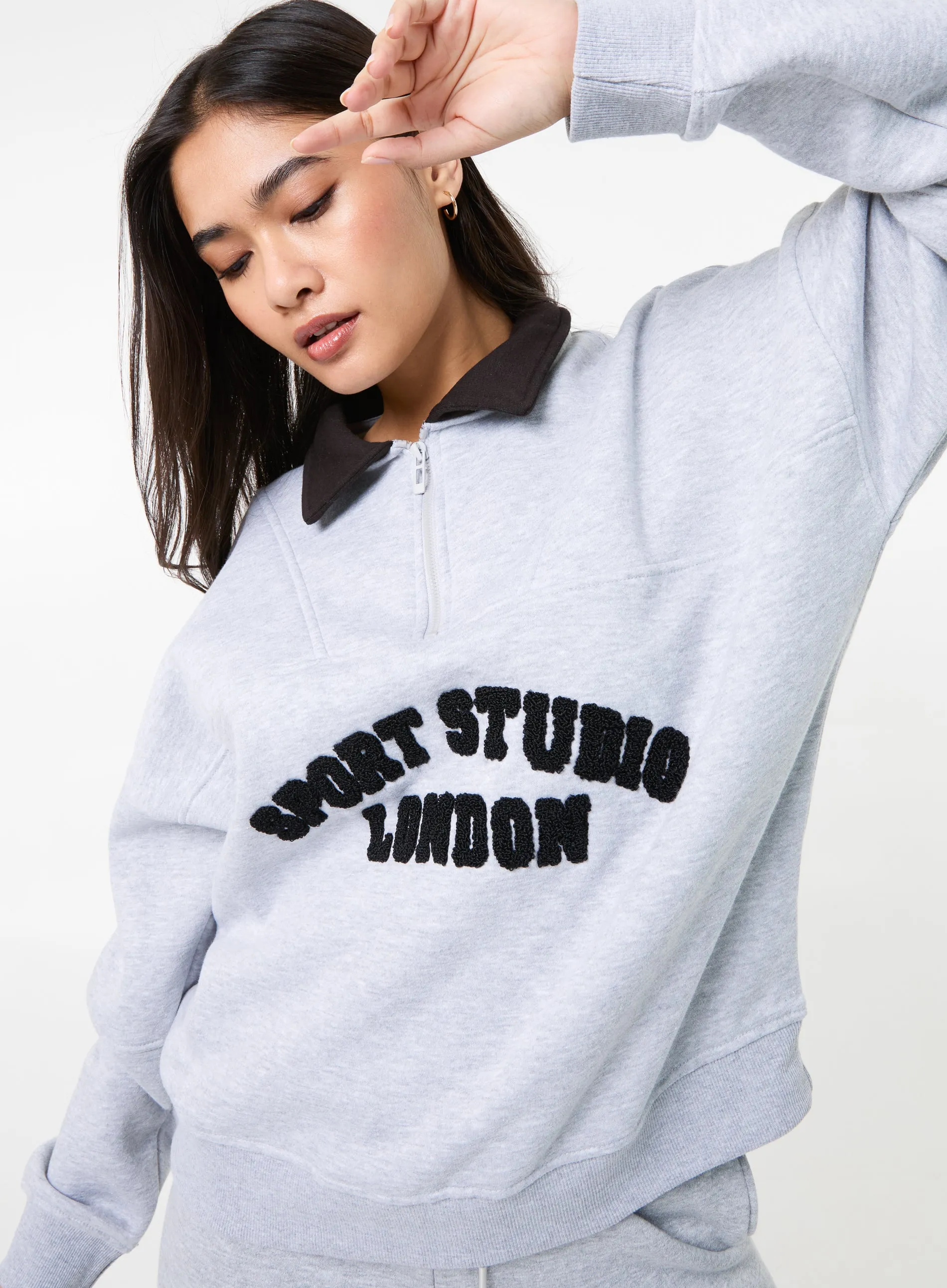 Sports Studio Half Zip Sweat