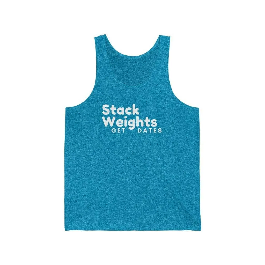 Stack Weights Get Dates Tank Top