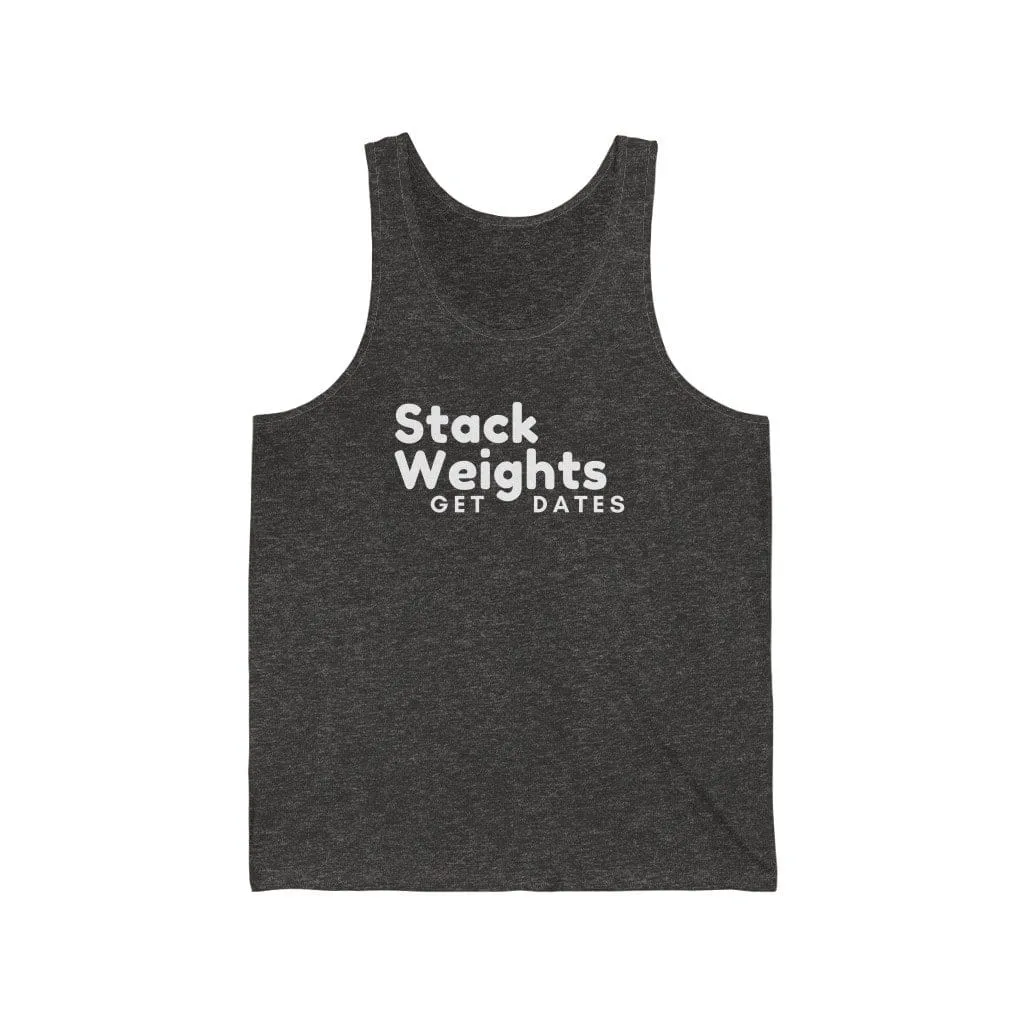 Stack Weights Get Dates Tank Top
