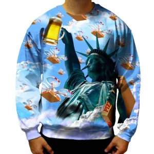 Statue Of Merica Sweatshirt