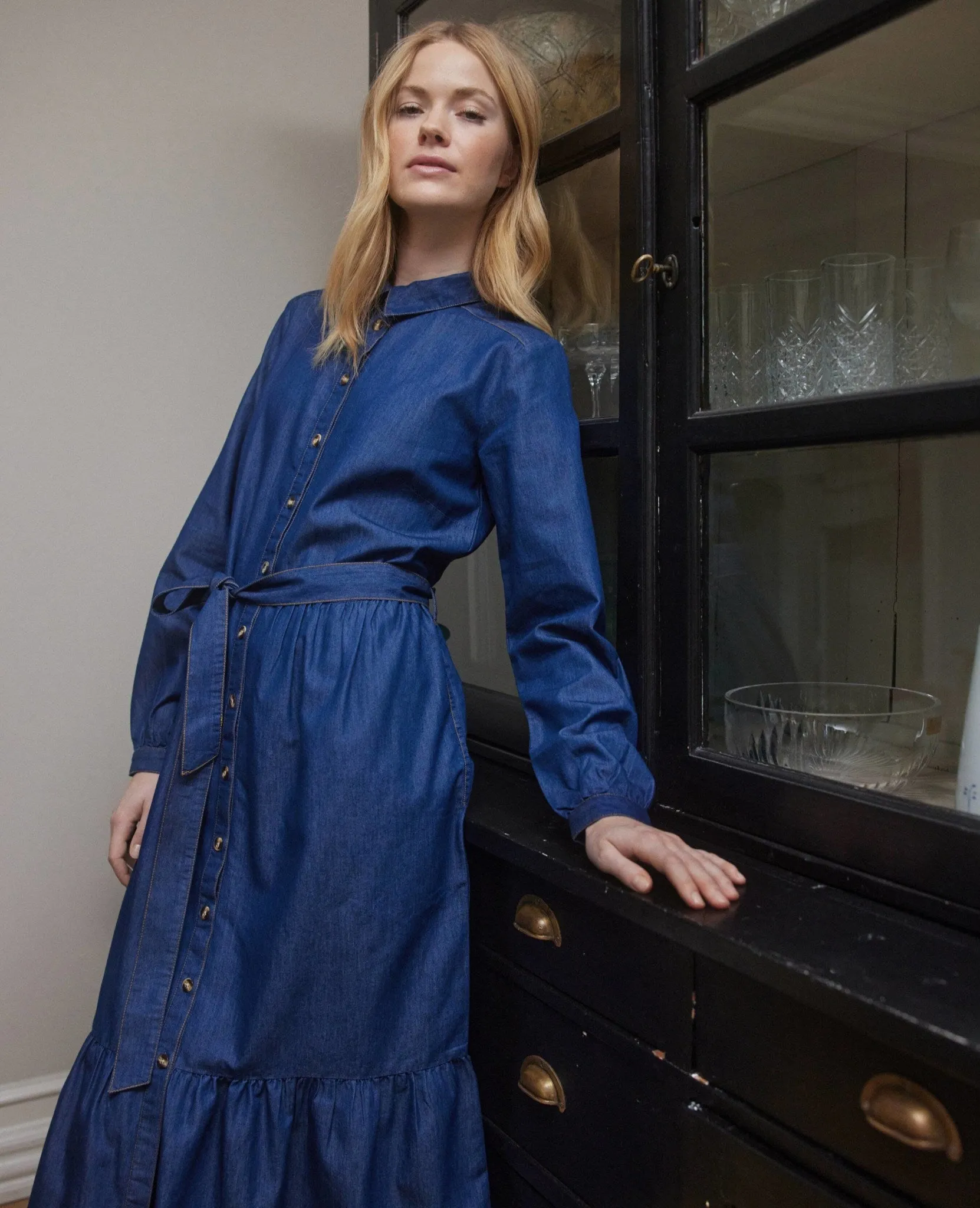 STINANN DENIM DRESS