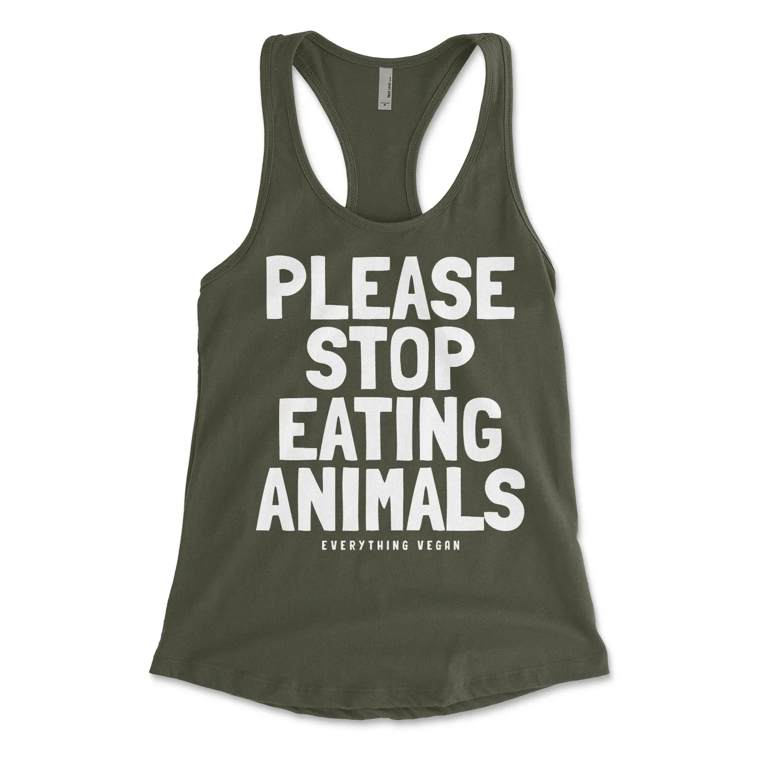 Stop Eating Animals Women's Tank Top