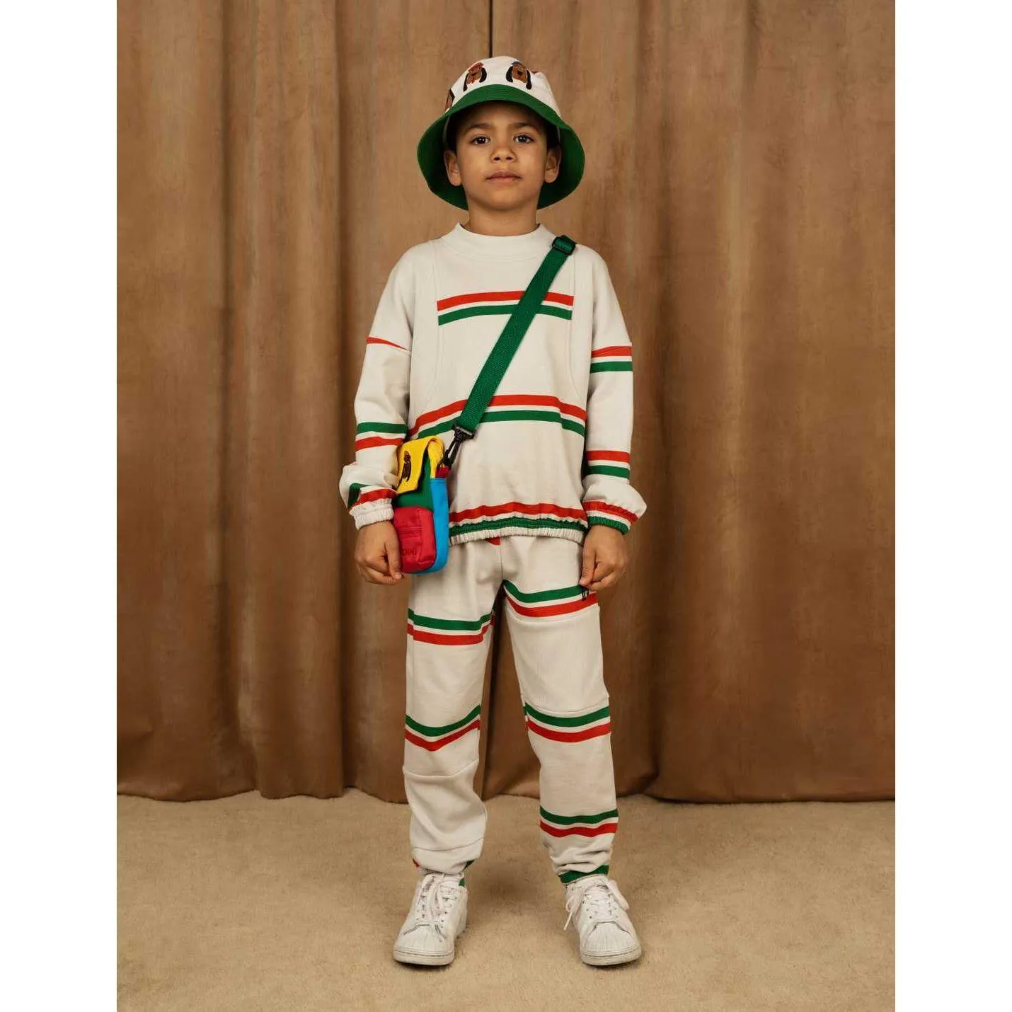 Stripe Aop Sweatshirt