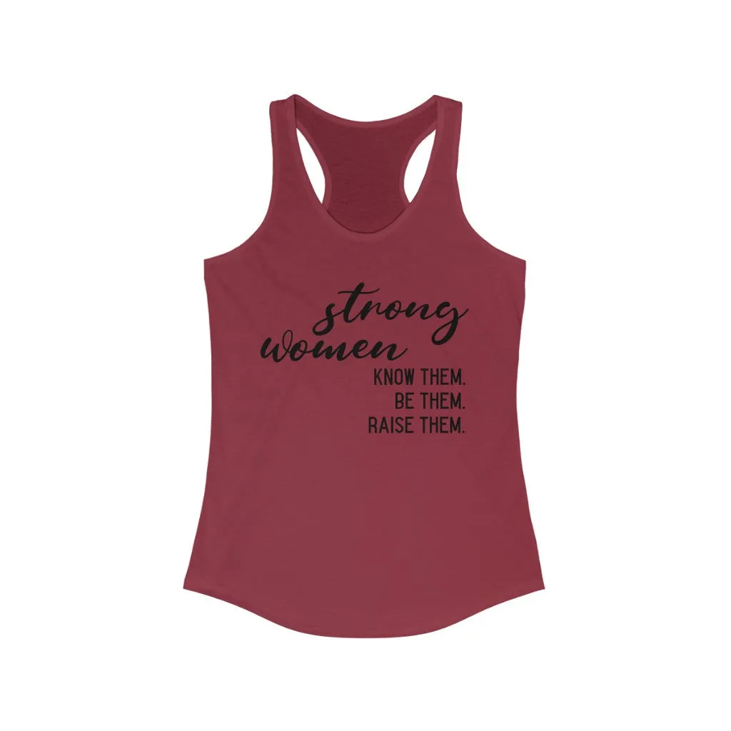 Strong Women - Racerback Tank