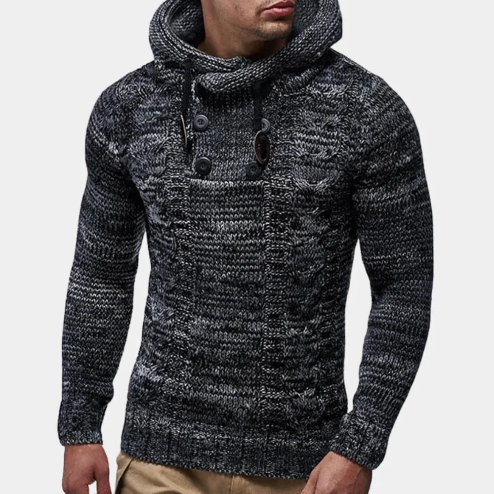 Stylish men's BRUCE hoodie