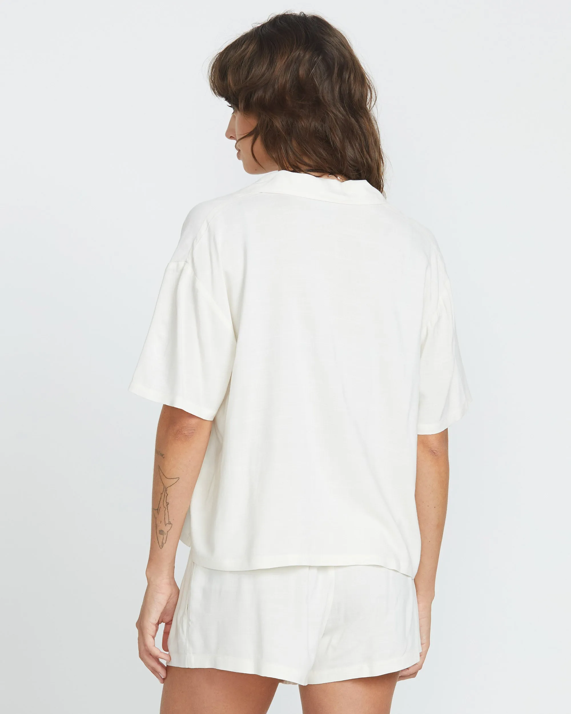 Sun Stunner Shirt - BONE