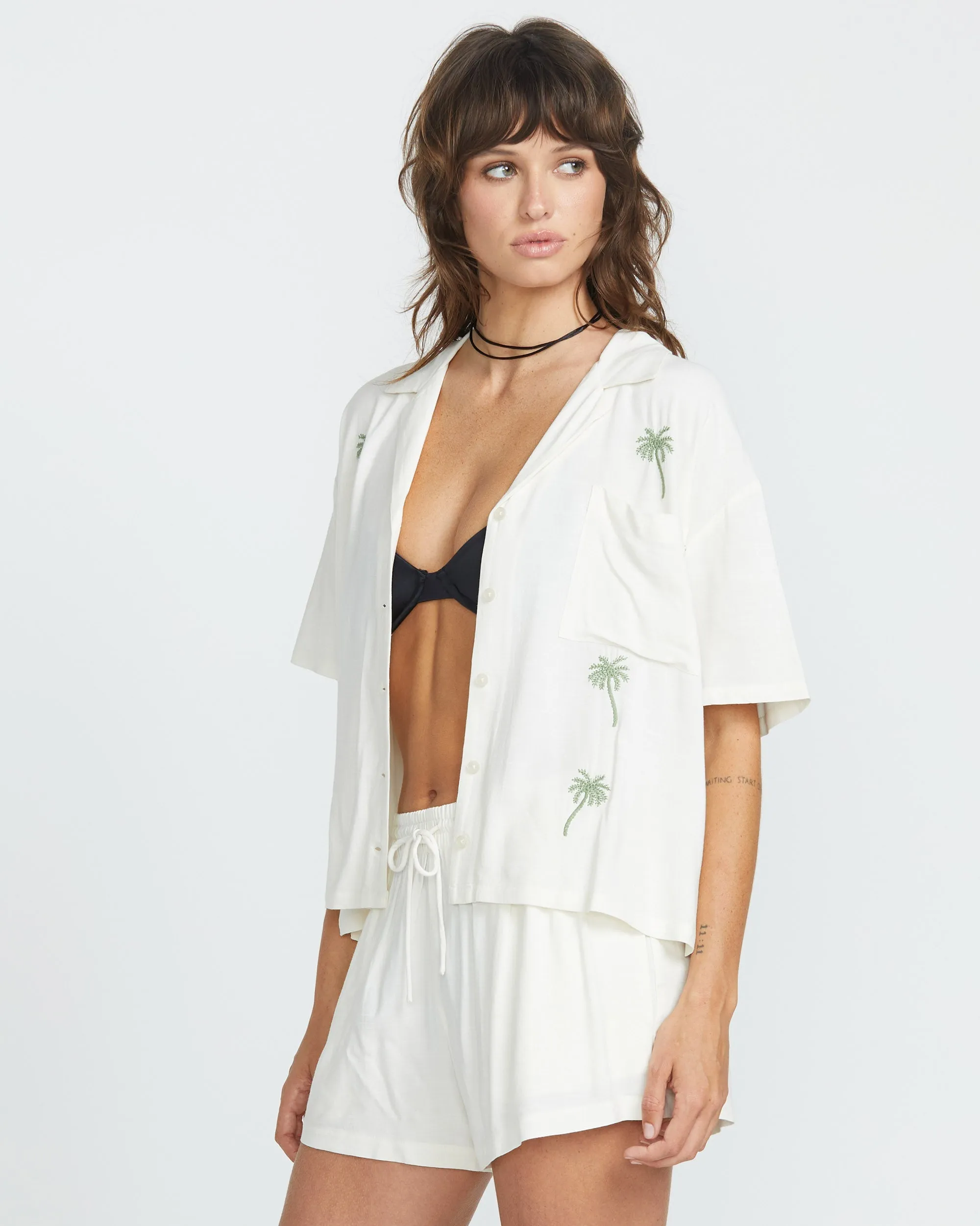Sun Stunner Shirt - BONE