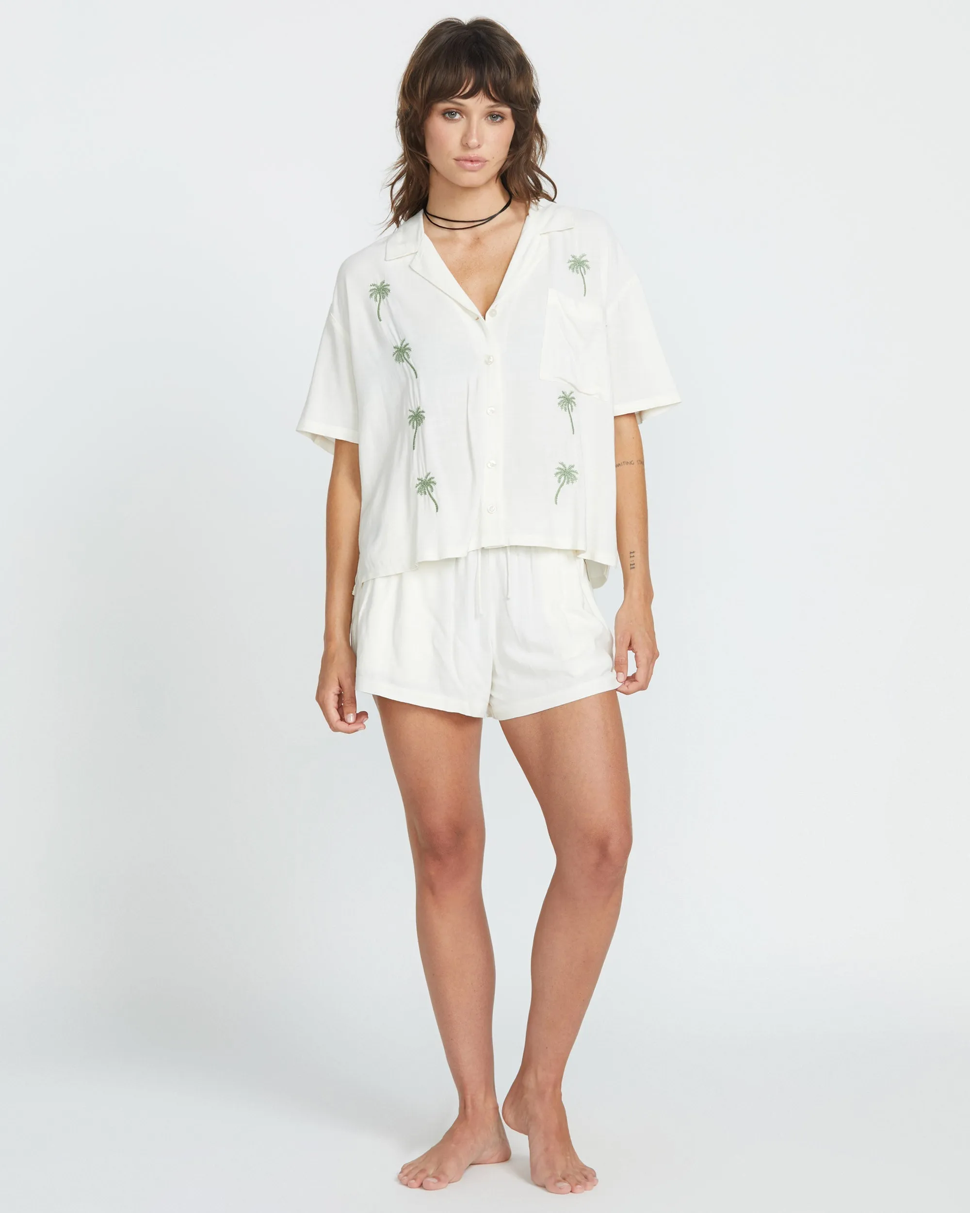 Sun Stunner Shirt - BONE