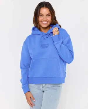 Surf Staple Relaxed Hood - Ocean