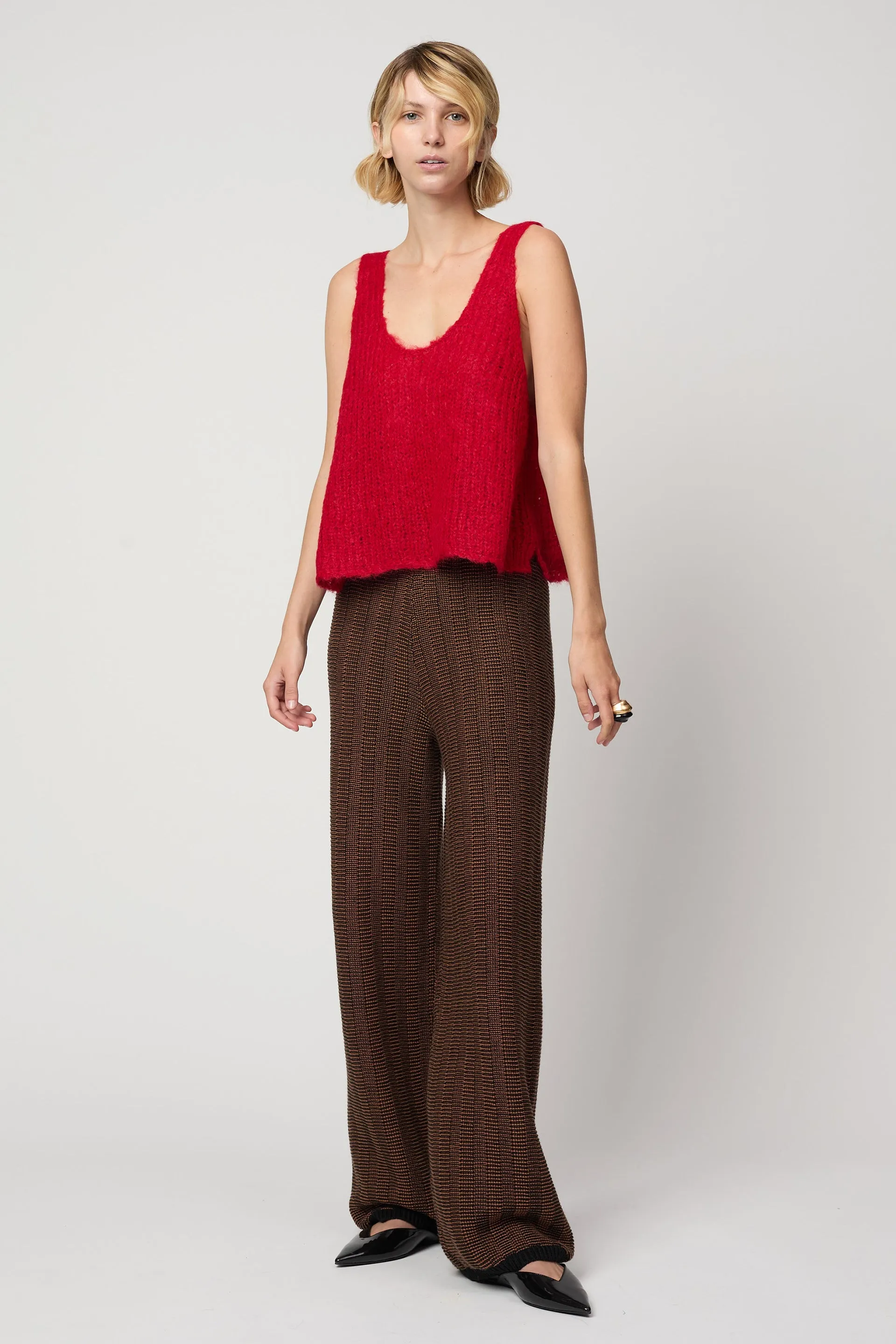SWEATER TANK IN SURI ALPACA AIRY KNIT - PRE SPRING 25 COLORS