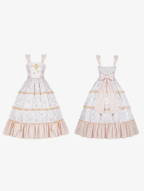 Sweet Lolita Dress Polyester Sleeveless Jumper Lolita Dress