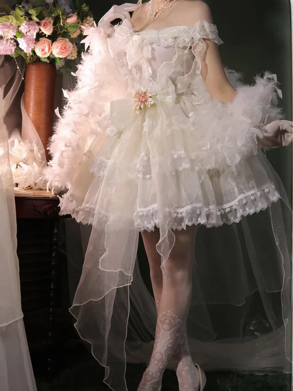Sweet Lolita Dress Polyester Sleeveless Jumper Lolita Dress